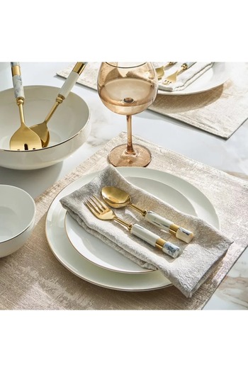 Generic 4-Piece Dessert Fork Set