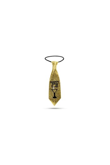 Mercaton Christmas Tie - Glittery - Gold - 41 x 11 cm