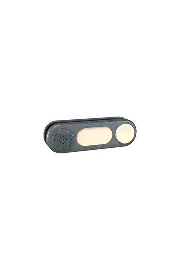 Smoby Electronic Doorbell for Kids Playhouse - Grey
