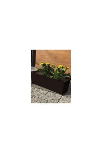 Prosperplast Decorative planter, maro, 68.5×17.3×15 cm, Ratolla Case P