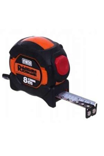 richmann Magnetic Tape Measure with Auto Stop, 8 m x 25 mm, Double Inscribed, Exclusive