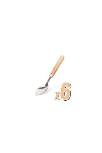 Pepita Set de linguri cu maner de lemn 6 piese