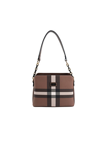 Silver Polo Women / Girls Crossbody Bag 937-47822 Crossbody Bag Mk85 Dark Brown-Matte