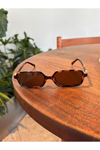 funeyes Miux Mi Square Sunglasses with Metal Accessories Miux Stylish Unisex Model Uv400 Protection