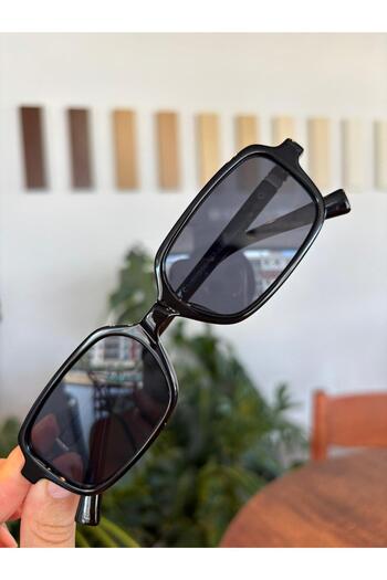 funeyes Miux Mi Square Sunglasses with Metal Accessories Miux Stylish Unisex Model Uv400 Protection