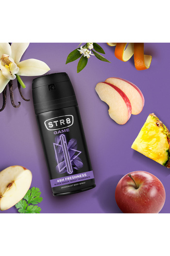 str8 Set of 3 x Men's deodorant spray Game 150 ml