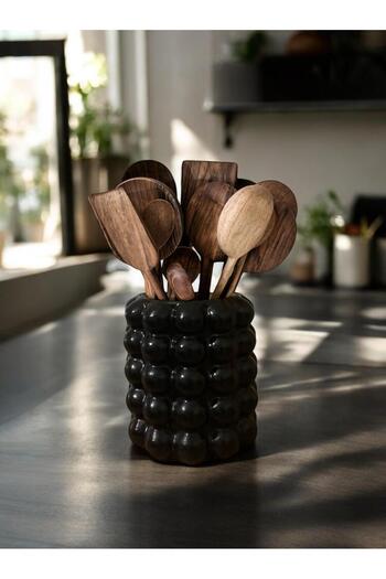 Porselian Bubble Concrete Decorative Vase |   Pampas & Bubble Design