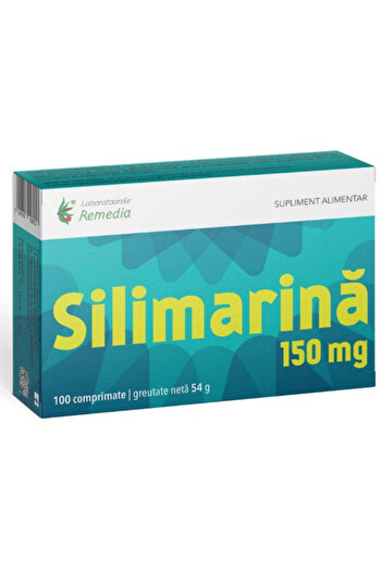 Laboratoarele Remedia Silymarin 150mg, 100 Tablets,