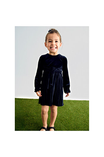 Abel & Lula Velvet Dress