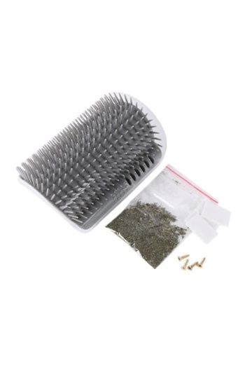 KESNUP Wall Brush for Cats for Grooming with Matthew Grass