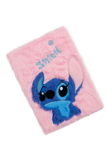 repro design 22X15 cm Stitch Themed Plush Notebook |   120 Sheets M2