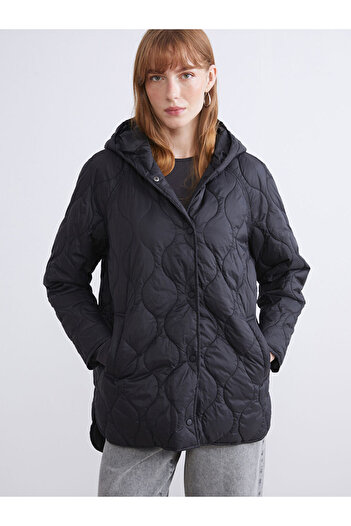 LC Waikiki Create Your Style from Uzg Store |   Hooded Quilted Oversize Women's Puffer Jacket
