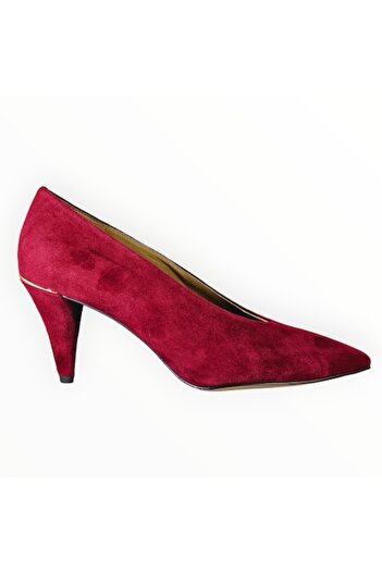 Michael Kors - Medium Heel Shoes, Grena Suede - EU Size 37