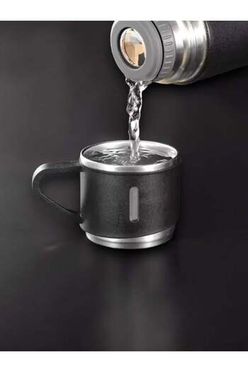 Toptan Bulurum Thermos Set with 3 Glasses