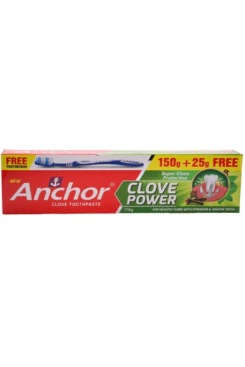 Anchor Anchor Toothpaste 150g + 25g Clove Power