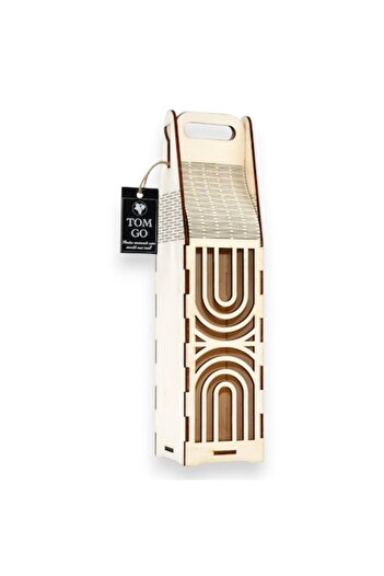 OEM Wine Box - Geometric Ornamental Cutout