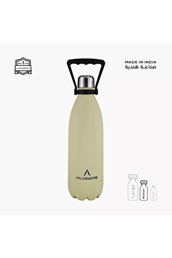 Generic Stainless Steel Water Bottle - 1 L