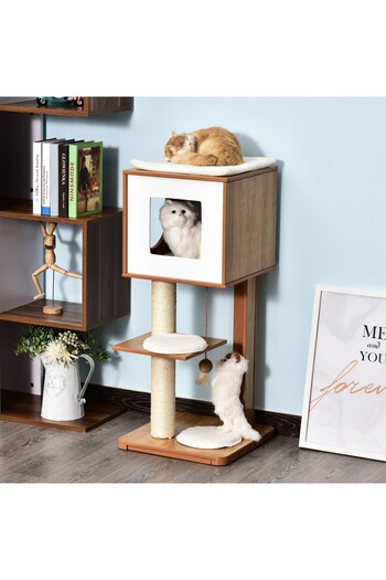 PawHut Elegant cat play set, 50x40x91 cm, D30 - 206V01
