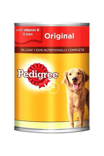 Pedigree Beef Loaf Wet Dog Food Can 400g