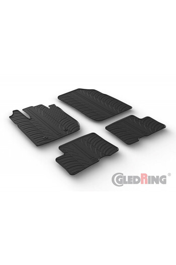 MTR Rubber mats for Dacia Duster 01.2018-2023