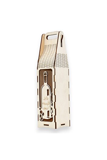 TOM GO Wine bottle gift box with handle