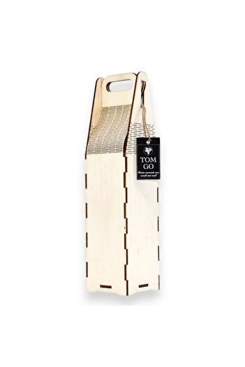 TOM GO Wine bottle gift box with handle