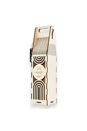 TOM GO Wine bottle gift box with handle