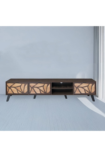 DEC22 Very distinctive TV table, 200 cm in size