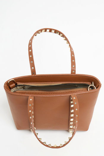 PayBuy Women's Staple Detailed Pu Leather Hand and Shoulder Bag for Daily Use