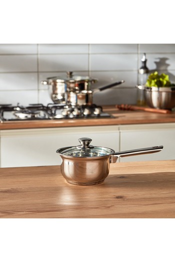 Generic Essential Stainless Steel Sauce Pan - 1.25 L