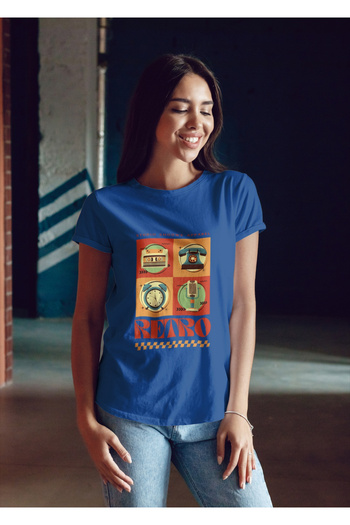 MVRDAR Tricou premium din bumbac 100% Retro Vibes