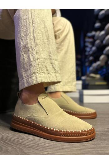 pabucmarketi Men's Casual Shoes Mink Suede