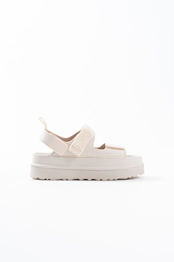 ETİLER COLLECTION Zeta Beige Women's Sandals