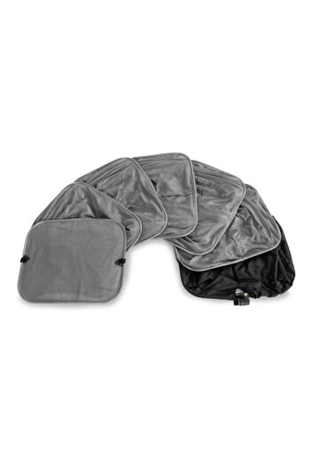 DELPHİN Juvelnic REAXE SquareTUNNEL, 400 cm, 50 x 40 cm, gray, soft mesh