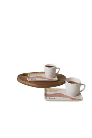 Denia Home |   Love |   2-Piece Special Design Cup Set