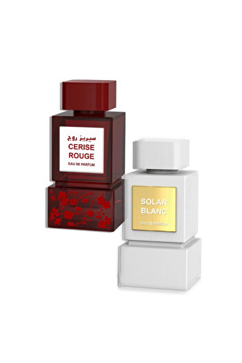 Milestone Set Cerise Rouge 100ml + Solar Blanc 100ml EDP