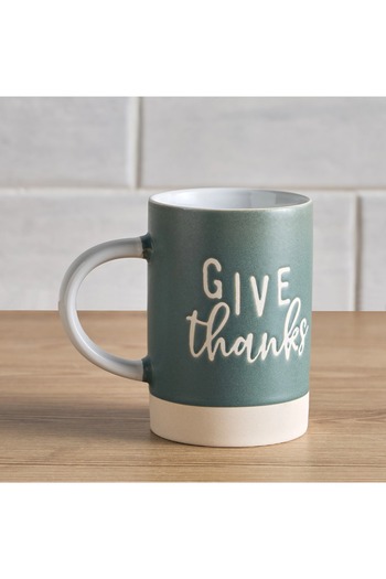 Generic Give Thanks Ceramic Mug - 430 ml