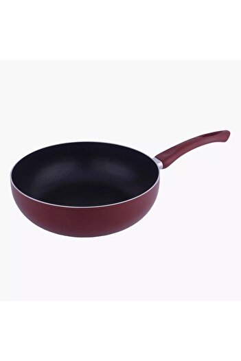 Generic Aluminium Non-Stick Wok Pan - 28 cm