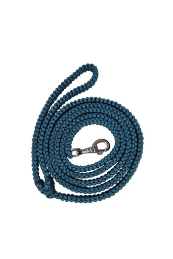 moonparacord Dog Walking Rope Petrol Blue 205 cm