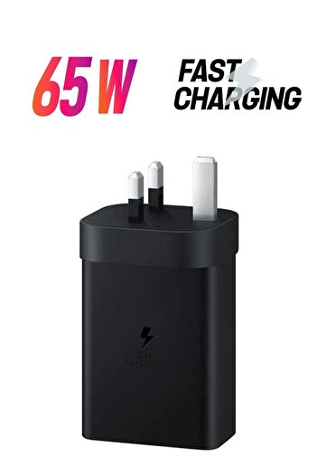 Generic 65W Trio Samsung Universal Power Adapter Black