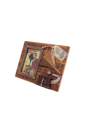 peanelife Decorative Metal Frame Gramophone Decorated Vintage Gift
