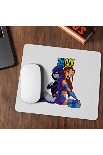 OEM Mousepad Raven Starfire Teen Titans