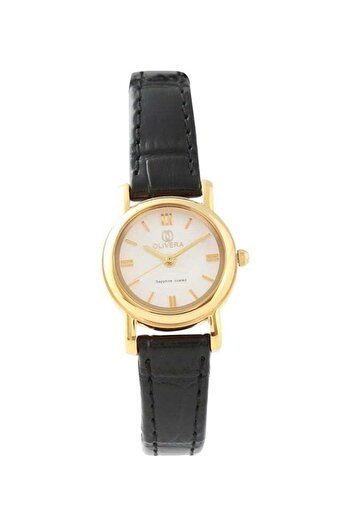 Olivera Women Leather Analog Watch OL090