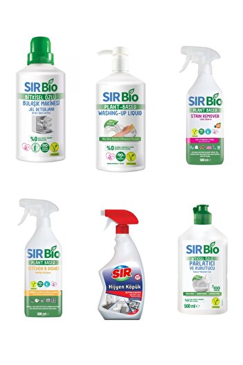 SIR Bio Herbal Extract Advantage 6-Piece Cleaning Set