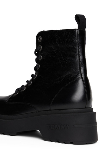Tommy Hilfiger Deri Siyah Kadın Bot EN0EN02848BDS