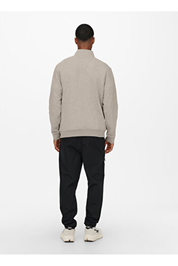 Only & Sons Чоловіча кофта з високим коміром ONSCERES HALF ZIP SWEAT NOOS