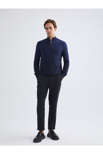 LC Waikiki Navy Blue Standard Size Men's Trousers