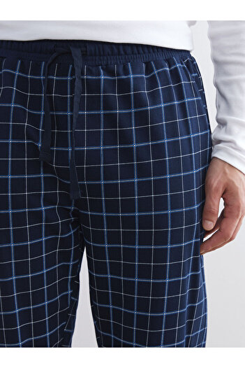 LC Waikiki Standart Kalıp Ekose Erkek Pijama Alt