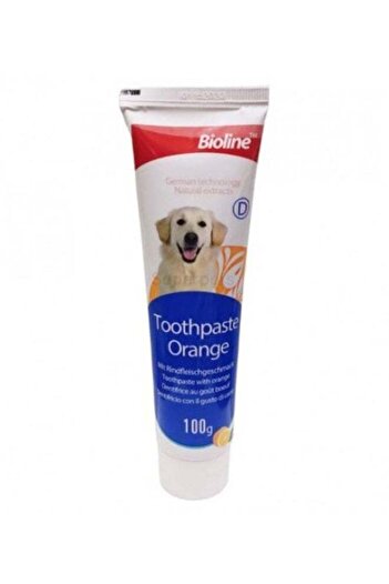 Bioline Natural Extracts Toothpaste Orange 100grams