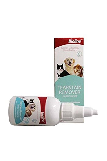 Bioline Tearstain Remover Removes Tear Stains From Pet's Coat Clear 50ml